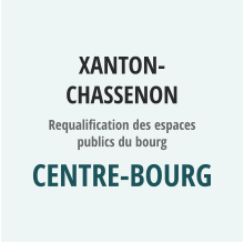 XANTON-CHASSENON Requalification des espaces publics du bourg Centre-bourg